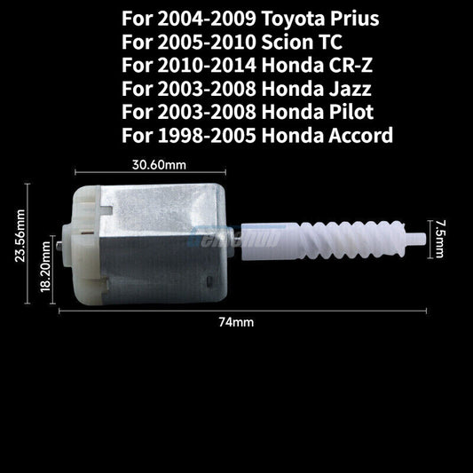 Electric Trunk Lock Latch Motor for Toyota Prius for Honda CR-V CR-Z Pilot Accord