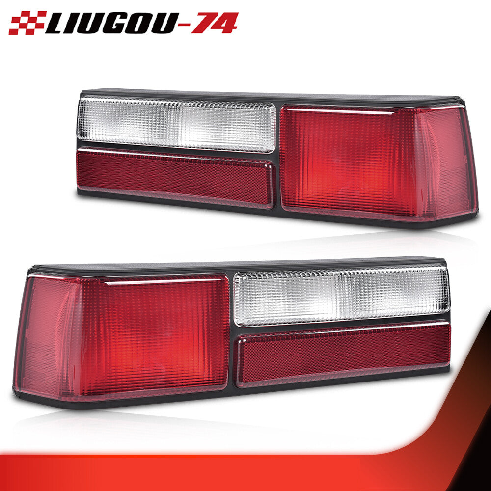 Paired taillights, rear brake lights, left and right, suitable for 87-93 for Mustang LX