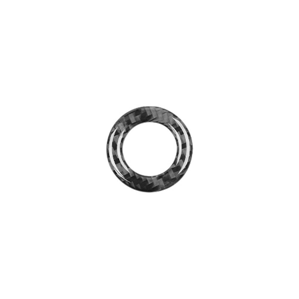 Carbon Fiber Ignition Switch Ring Trim Cover for Nissan Rogue 2014-2016