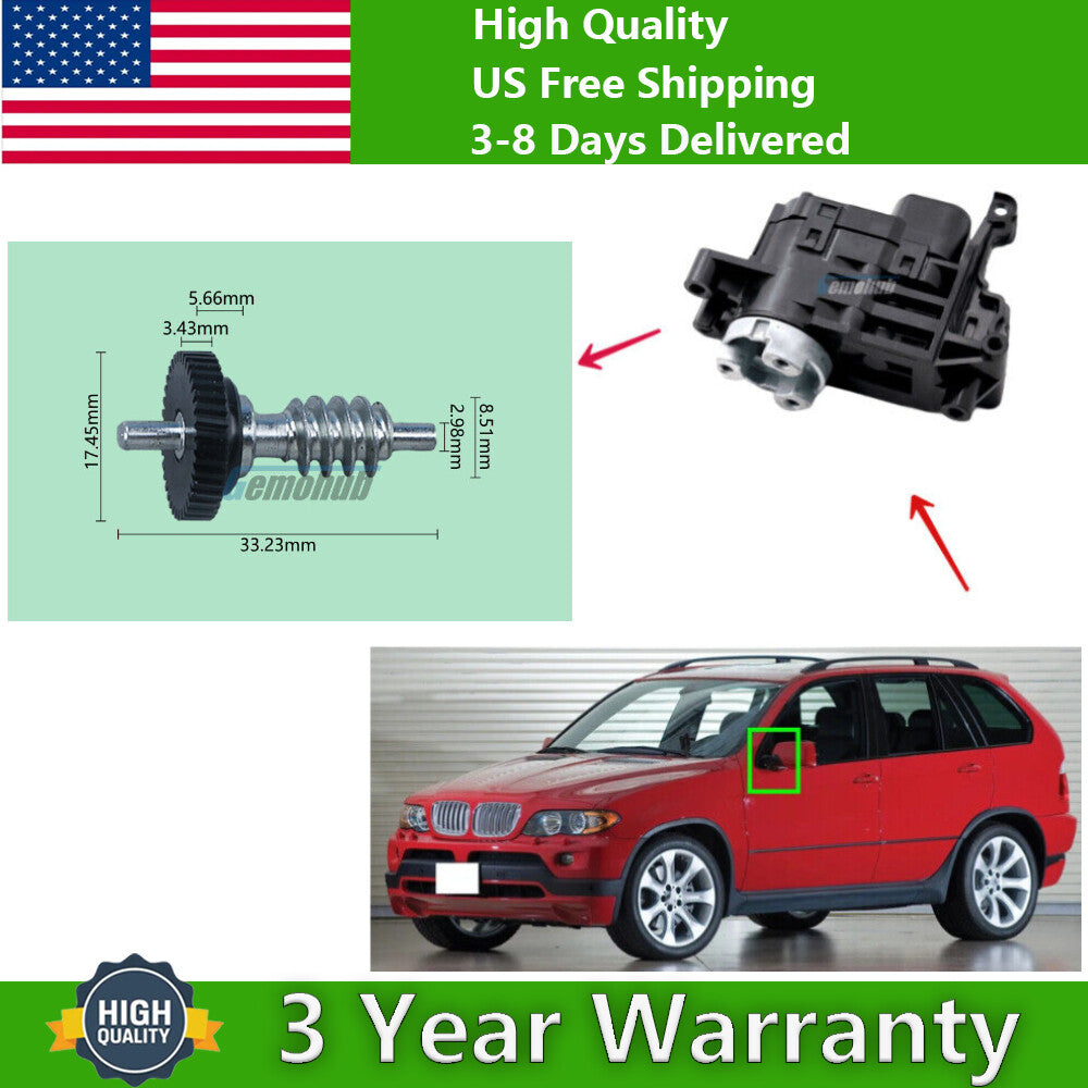Side MIRROR FOLDING MOTOR Gear Repair for 2021-2024 for VW ID.4 2021-2024 for VW Viloran