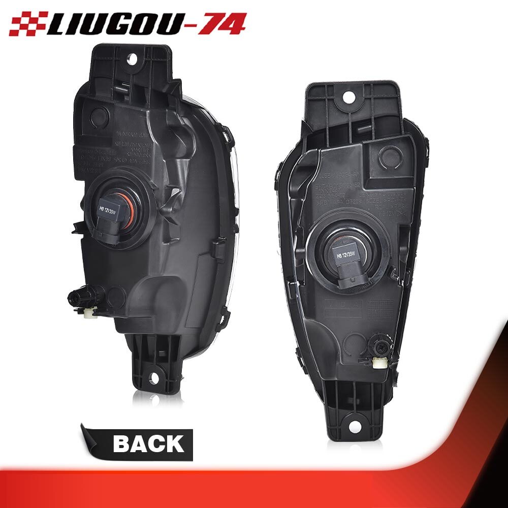A pair of halogen fog lights for the front bumper, suitable for 2020, 2021, and 2022 for Ford Escape.