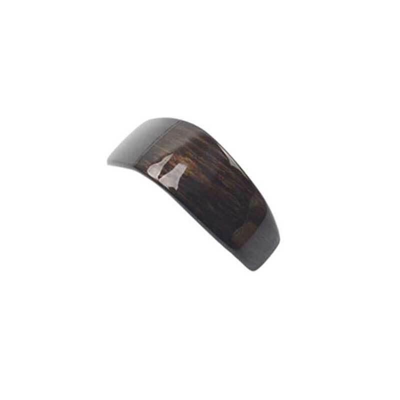 for Ford Ranger T8 2019-2022 Steel Wood Grain Gear Shift Knob Shifter Lever Trim