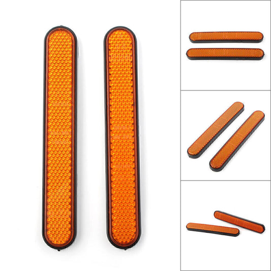 for Harley Sportster 883 1200 X48 A1 Orange Rear Mudguard Fender Reflector