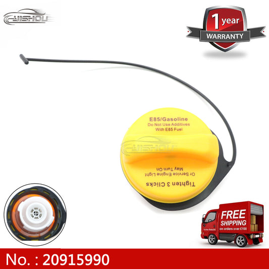 Yellow fuel tank cap for Chevrolet Avalanche Tahoe Silverado Suburban 2007 - 2011