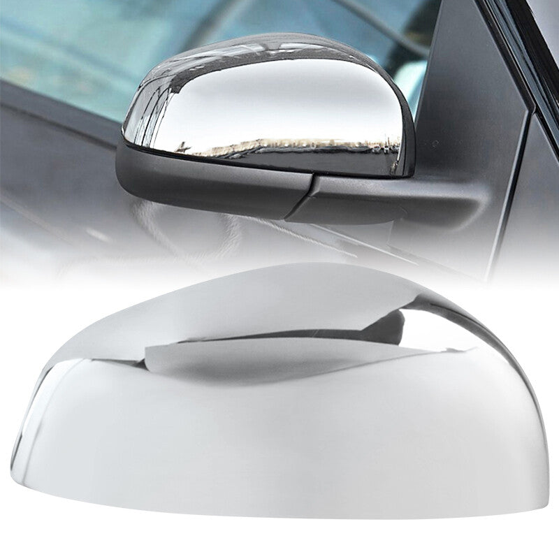 Right Passenger Side Rearview Mirror Cover Cap Chrome for Smart Fortwo 2015-2024