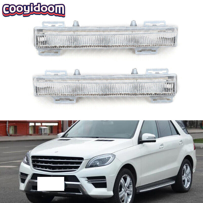 For 2012-15 for Mercedes-Benz W166 LED Front Daytime Running Light DRL FogLamp LHRH