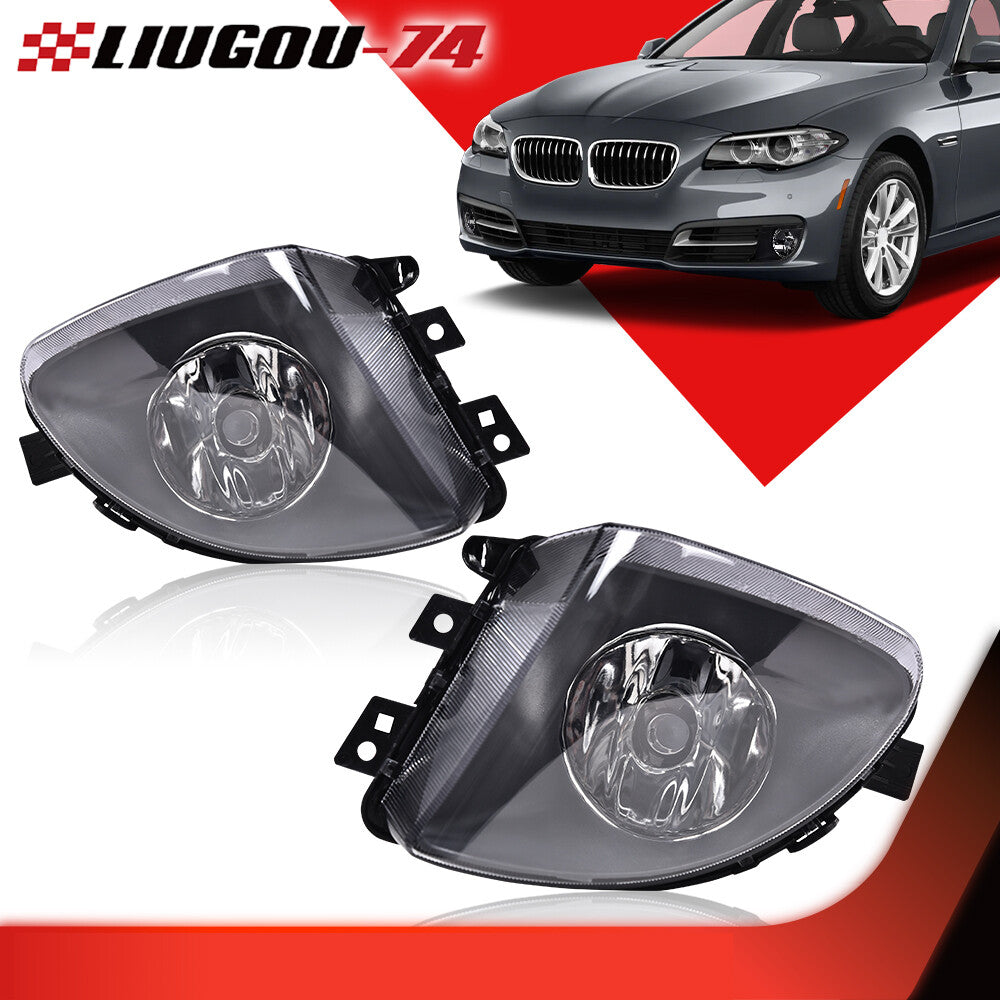 Two fog lights suitable for 2011, 2012, and 2013 for BMW 5 Series F10 528I 535I 550I LH right-hand grip.