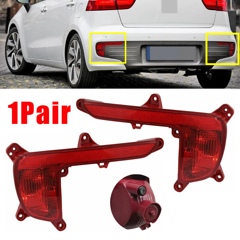 Car brake lights suitable for Kia Rio Hatchback 2016 - 2017 rear fog reflectors