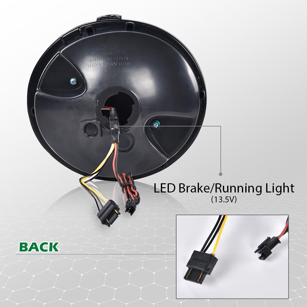 LED rear brake and turn signals for 2005-2013 for Chevrolet for Corvette C6 Coupe.