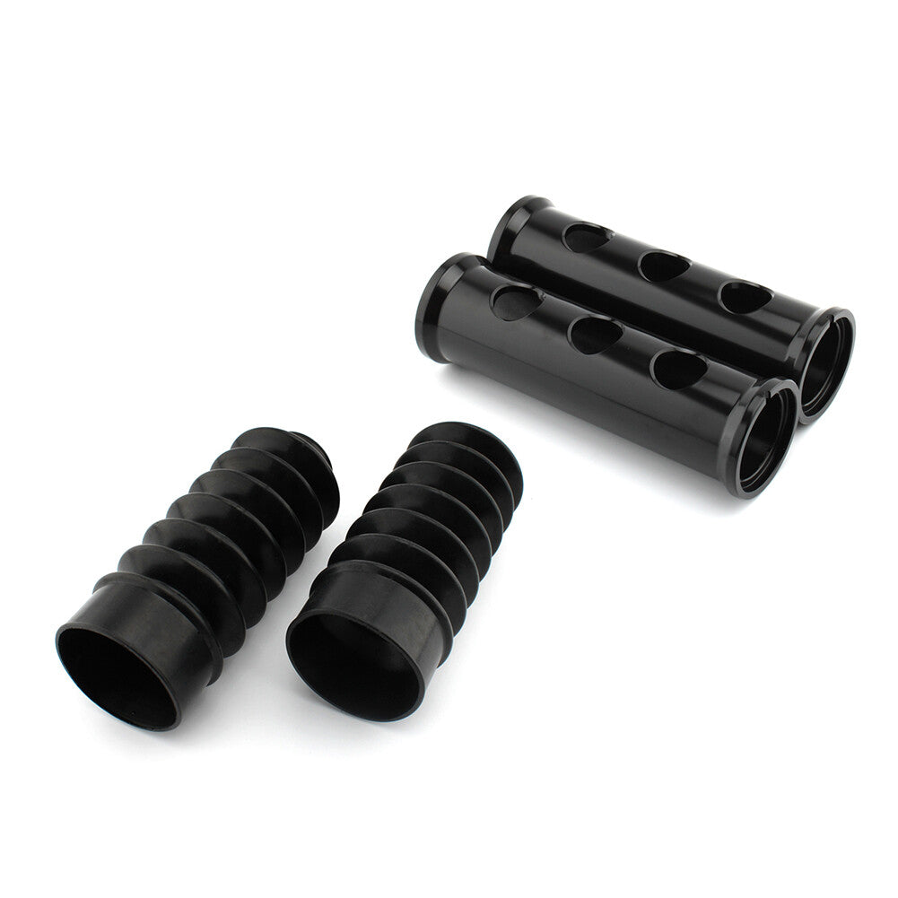 Front Fork Shock Absorber Cover Pipe Cover Fit for Harley Sportster 883 1200 00-21