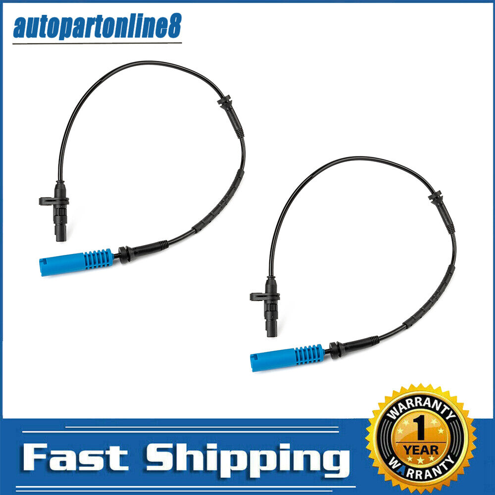 2PCS for BMW X5 E53 2000-03 34526756379 ABS Wheel Speed Sensor Front LeftRight