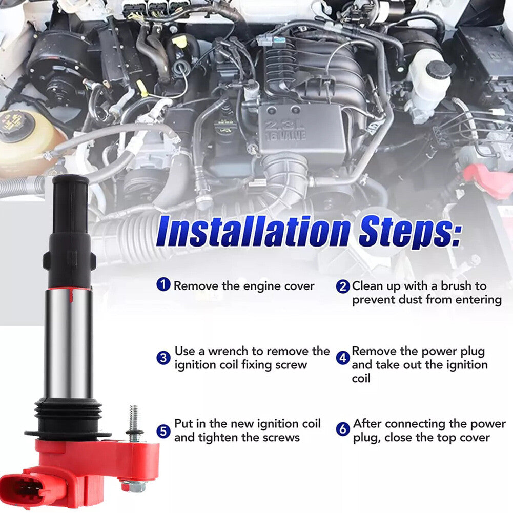 D510A 6PCS Ignition Coil Pack for Cadillac SRX CTS STS for GMC Acadia for Buick