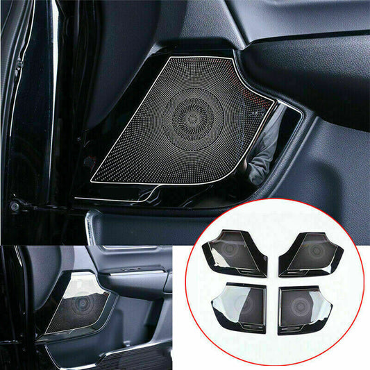 for Honda CRV CR-V 2017-2021 Black Titanium Inner Door Speaker Cover Panel Trim