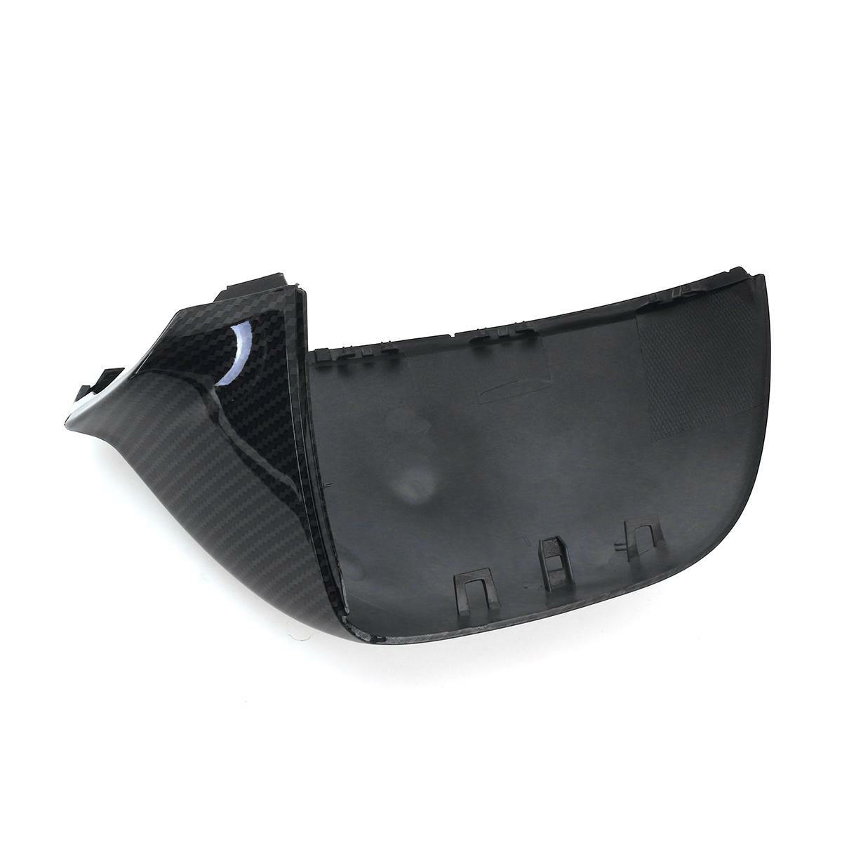 Carbon fiber exterior wing mirror cover for mass transport vehicles T5 2010 - 2015 and T6 2016 - 2019.