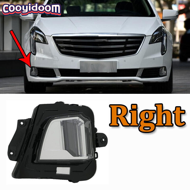for Cadillac XTS 2018 2019 LED Right DAYTIME RUNNING LIGHTS DRL LAMPS fog light