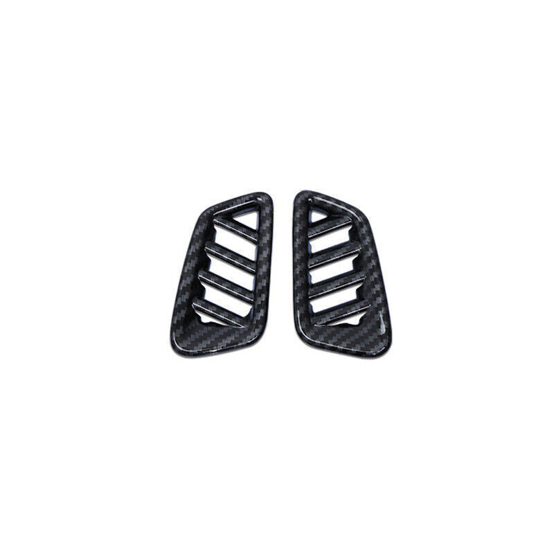 Instrument LR Air Outlet Vent Trim for Nissan Sylphy Sentra 20-22 Carbon Fiber