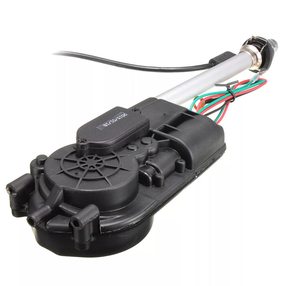 For Universal Car SUV Electric Power Automatic Antenna Radio Mast 12V AM FM