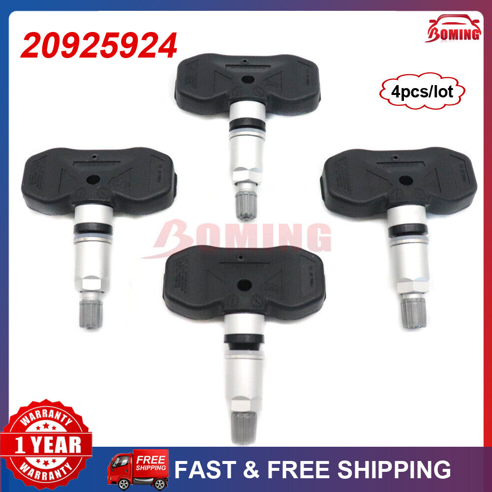 4-pack 20925924 new Tire Pressure Sensors for Chevrolet for GMC , for Buick , for Saturn , and for Cadillac
