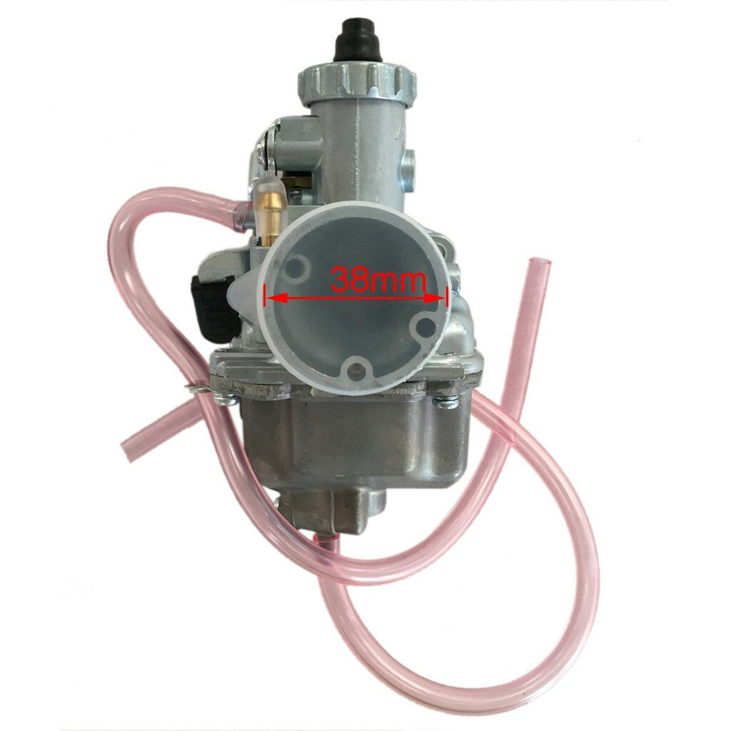 Molkt 26mm carburetor air filter manifold suitable for 110, 125, 140cc, and 150 liter Apollo bicycles.