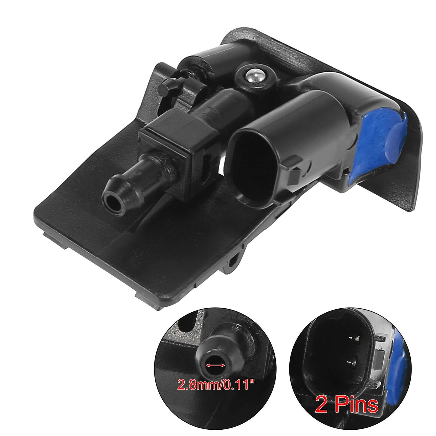 Windscreen Washer Nozzles Spray Jet For X5 2006-2010 E70 61667161469