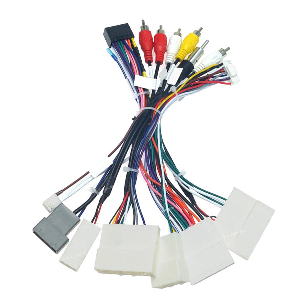 Fits for Toyota Aftermarket Radio Stereo Car Wire Harness Cable Adapter w/Canbus BOX