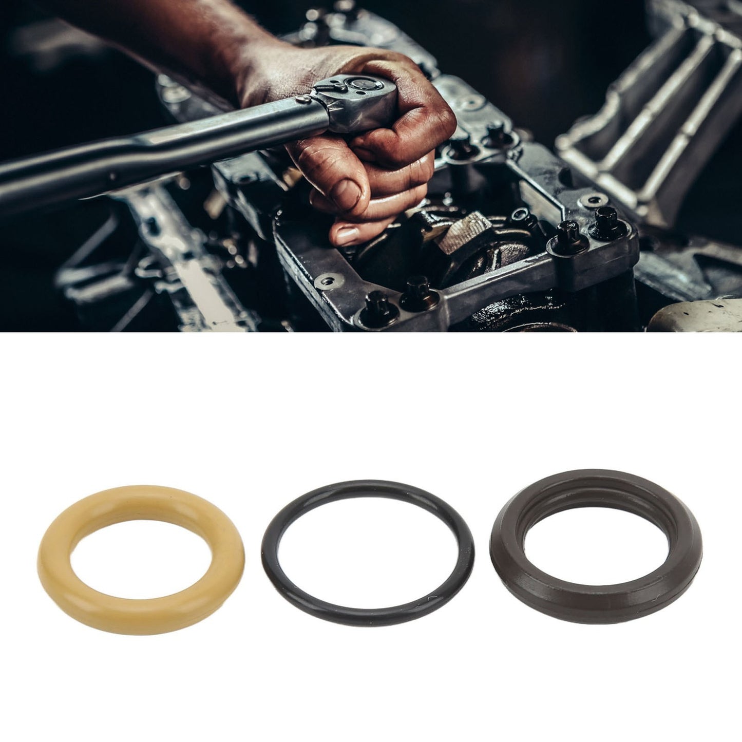High Pressure Oil Pump Seal Kit 3C3Z 9G804 AA O Ring Seal Kit Replacement For