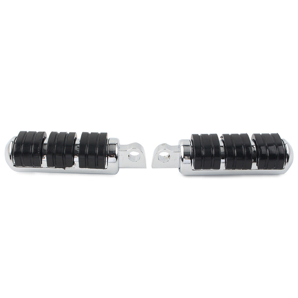 Rear Highway Foot Pegs Rest Pedals for Harley Davidson Chrome