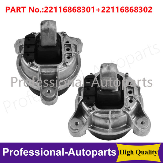 One pair of engine mounts LH+RH suitable for BMW 5 Series F10 (2010-2018)