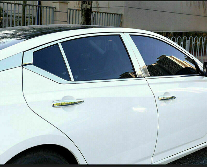 for Nissan Teana Altima 2019-2022 Stainless Chrome Window Frame Sill Trim Covers