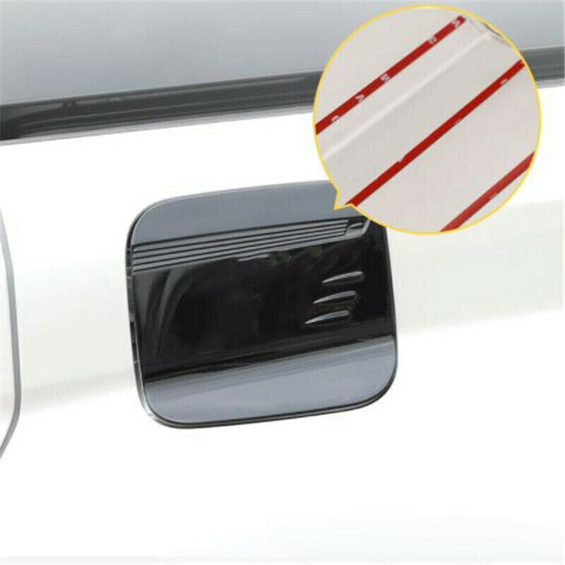 Glossy Black Exterior Fuel Gas Tank Lid Cover Trim for Toyota for Sienna 2021-2024