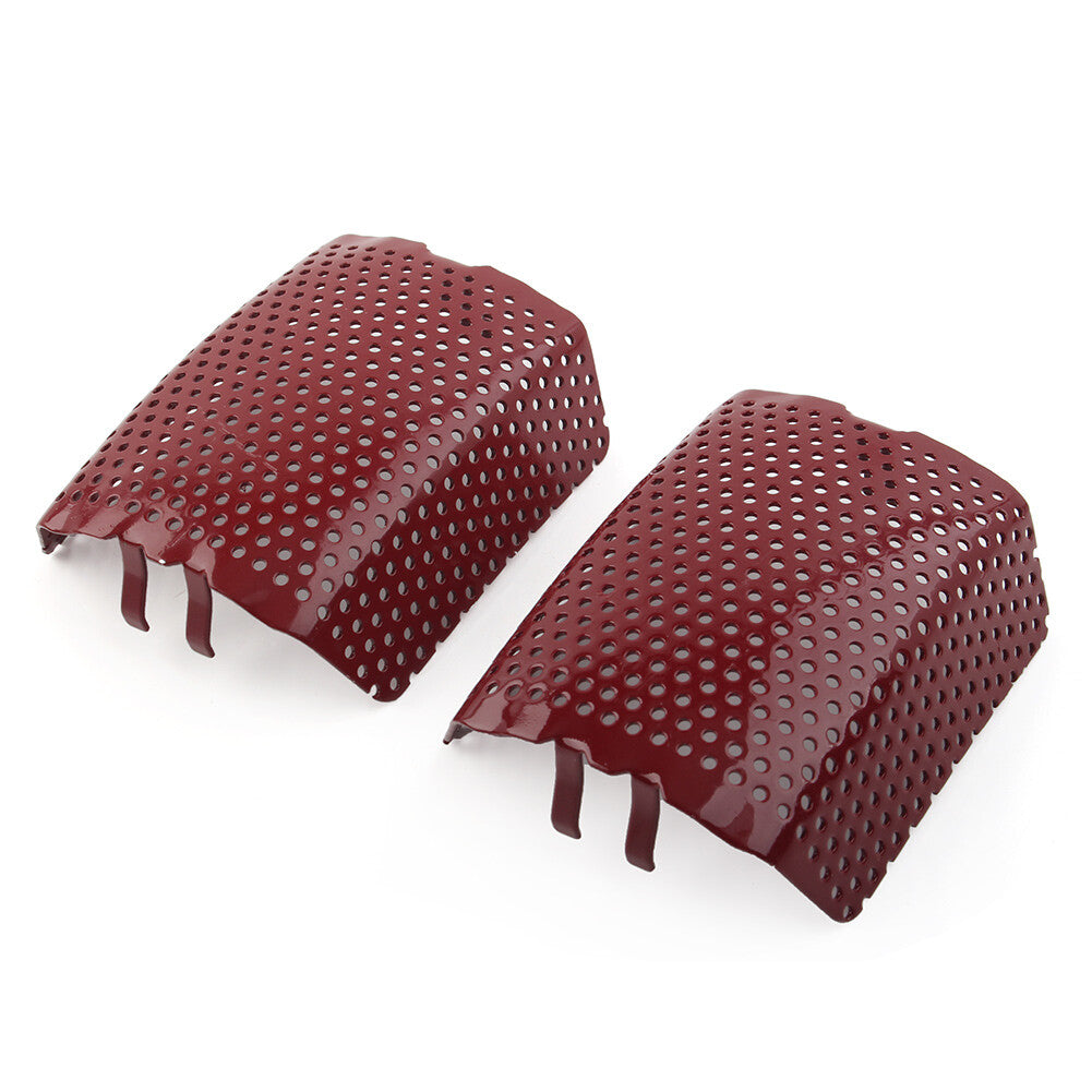 for Harley V-Rod  Touring 2006-2019 Brown Steel Front Caliper Screen Inserts