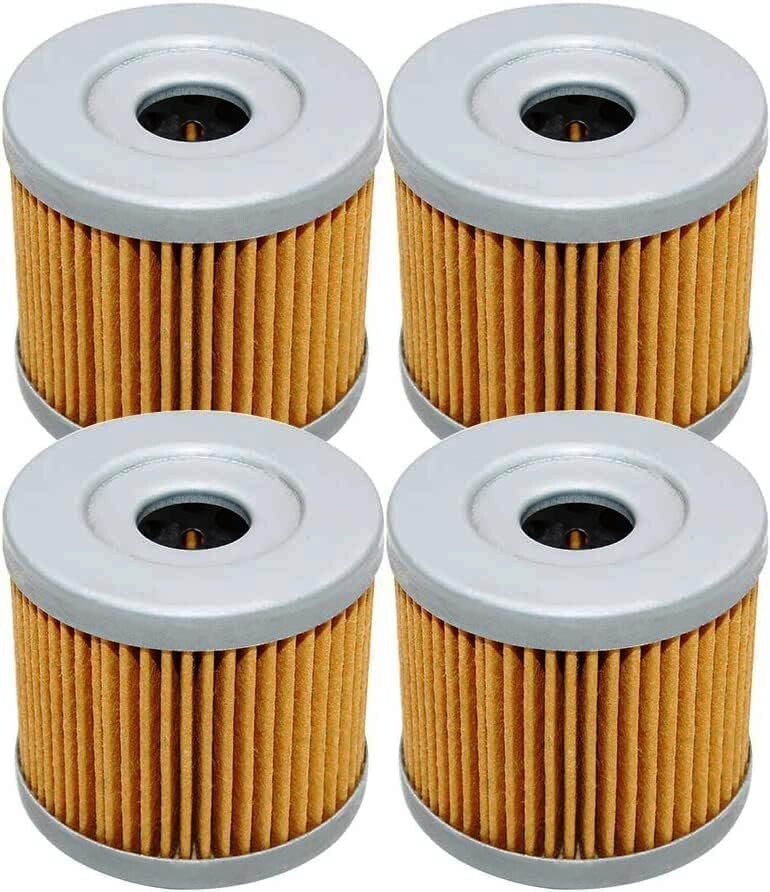 4xOil Filters for SUZUKI LT-125 1983-87/ for Suzuki GZ-125 Marauder GZ 125 1999-2010