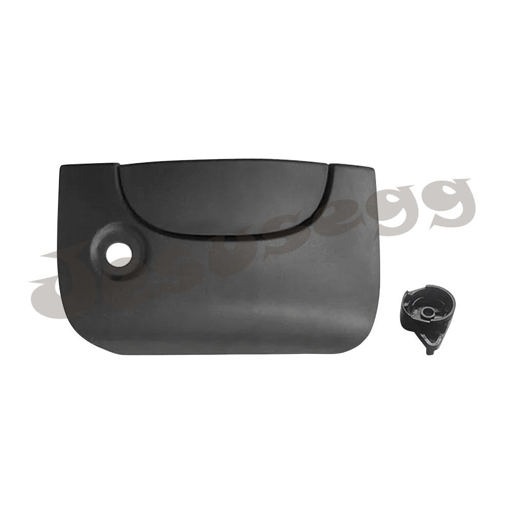 1 Pcs Rear Door Tailgate Handle Black Plastic for RENAULT For Kangoo 1997-2007