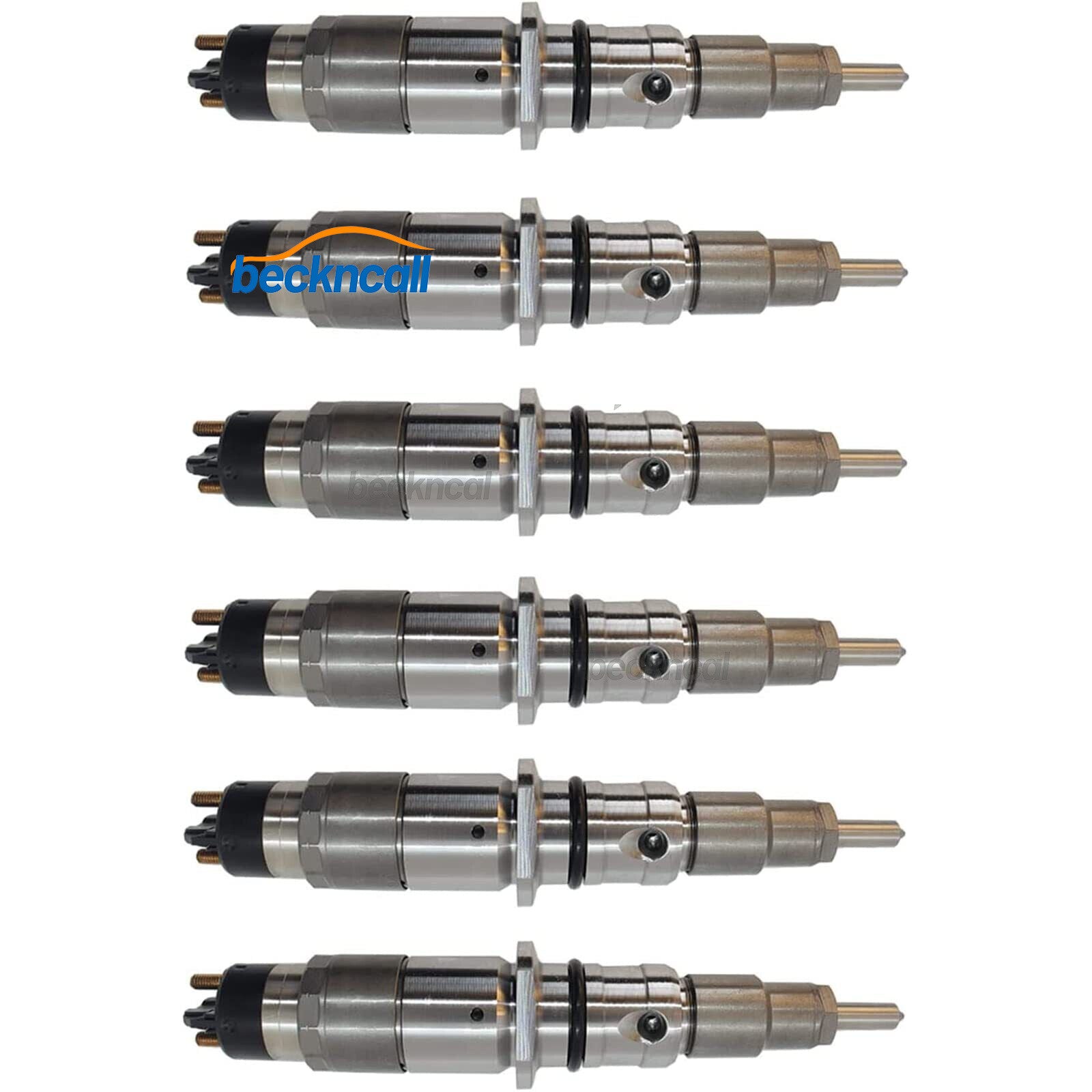6x Fuel Injector 0445120236 6754-11-3100 for Komatsu Engine 4D107 S6D107 WA320-6