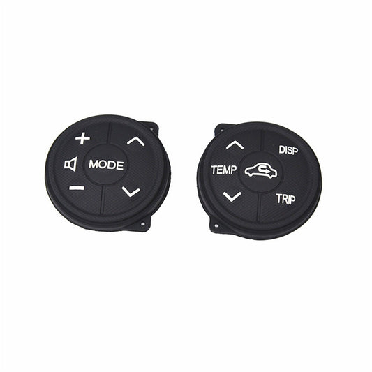 Car Steering Wheel Control Rubber Button Cushion for Toyota Prius/Prius C 11-14