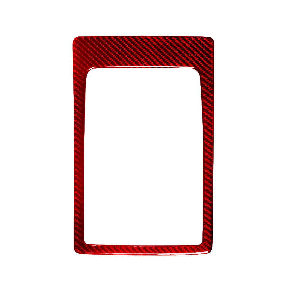 Red Carbon Fiber Overhead Console Outer Frame For Silverado/tahoe/ for sierra 2007-14