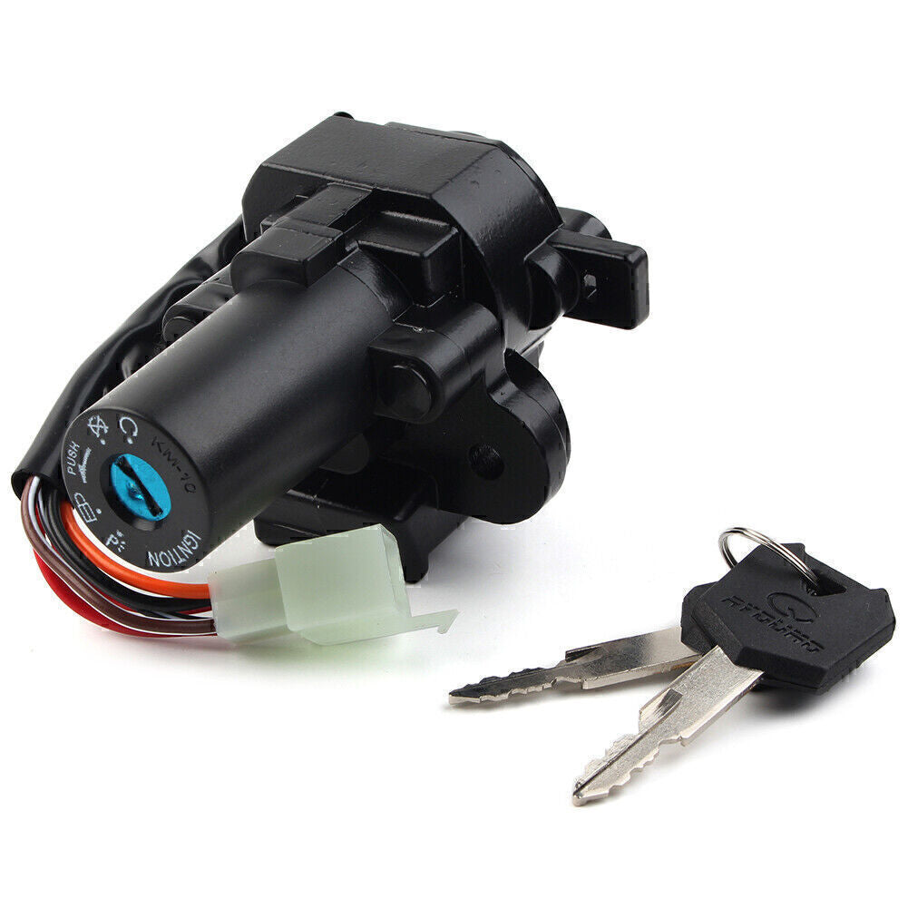Tankdeckel Z¨¹ndschalter Sitzschloss mit Schl¨¹ssel f¨¹r for Kawasaki KLX125/250/250S