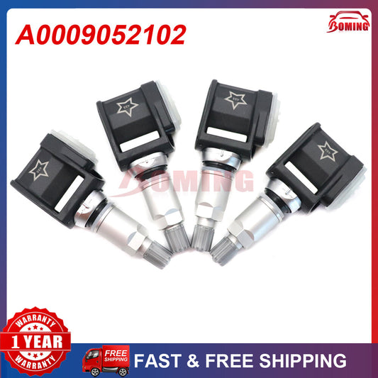 4-pack A0009052102 TPMS tire pressure sensors suitable for Mercedes-Benz W213 E-Class CLS