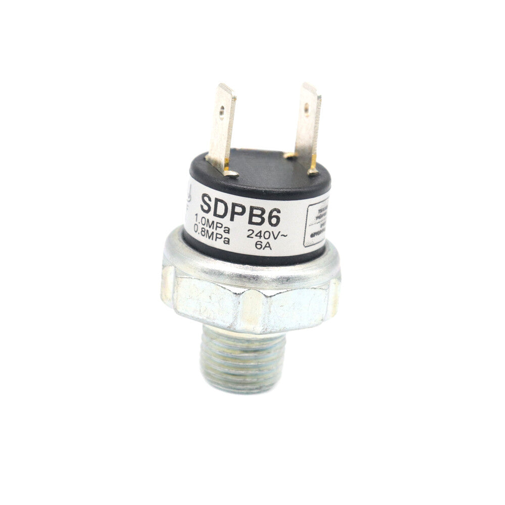 1 air compressor pressure control switch valve horn SDPB6 240V 6A 0.8MPA-1.0MPA