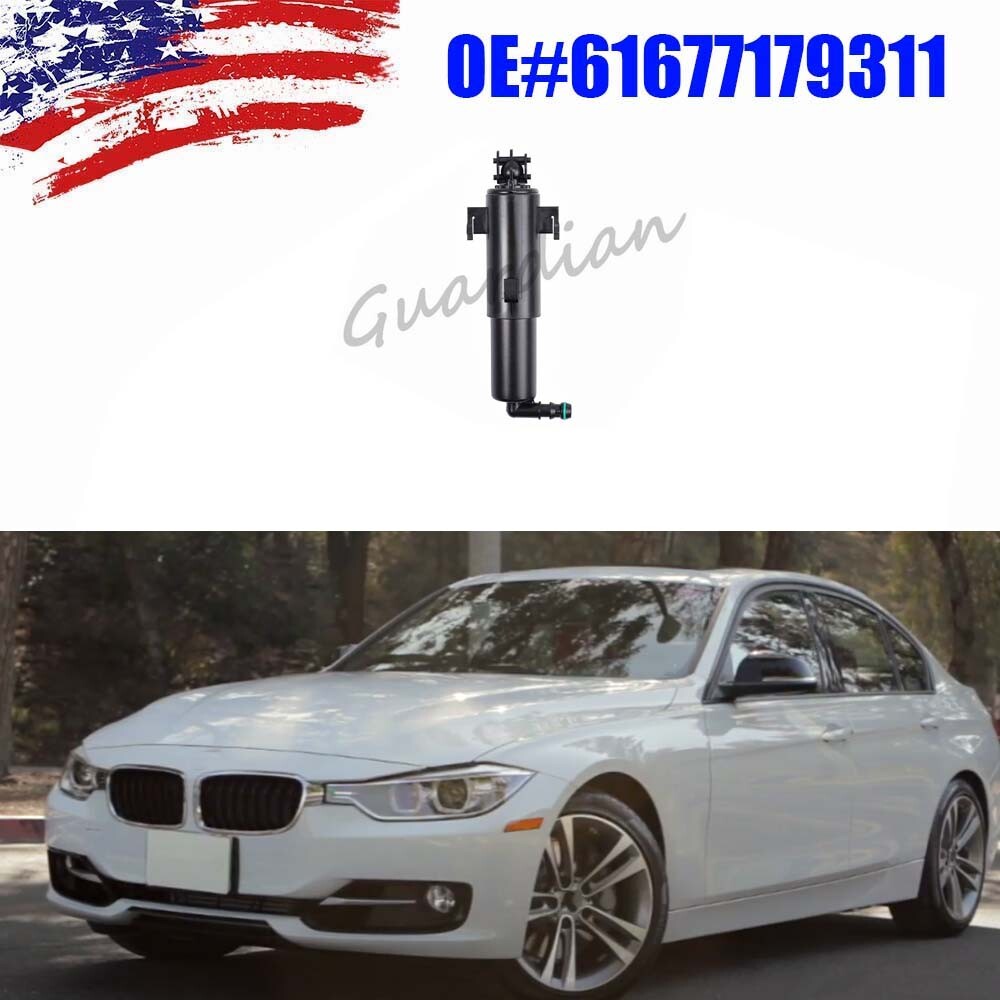Headlight Washer Nozzle Cylinder 61677179311 for BMW 335i 328i 335xi 328i 325xi