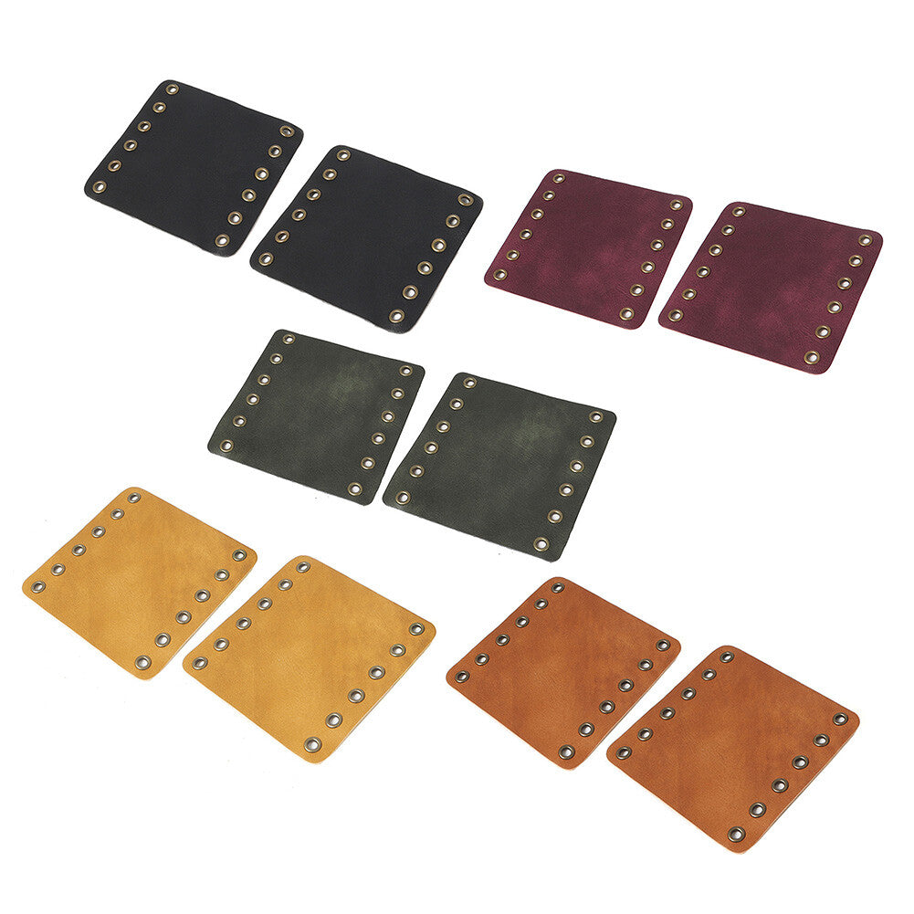 Motorcycle Leather Hand Grips Covers Retro Wraps Protector Fit for Harley Cafe Racer