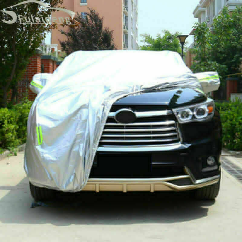 Car Cover Waterproof Rain/UV/Dust Resistant Weather Proof for Toyota Highlander