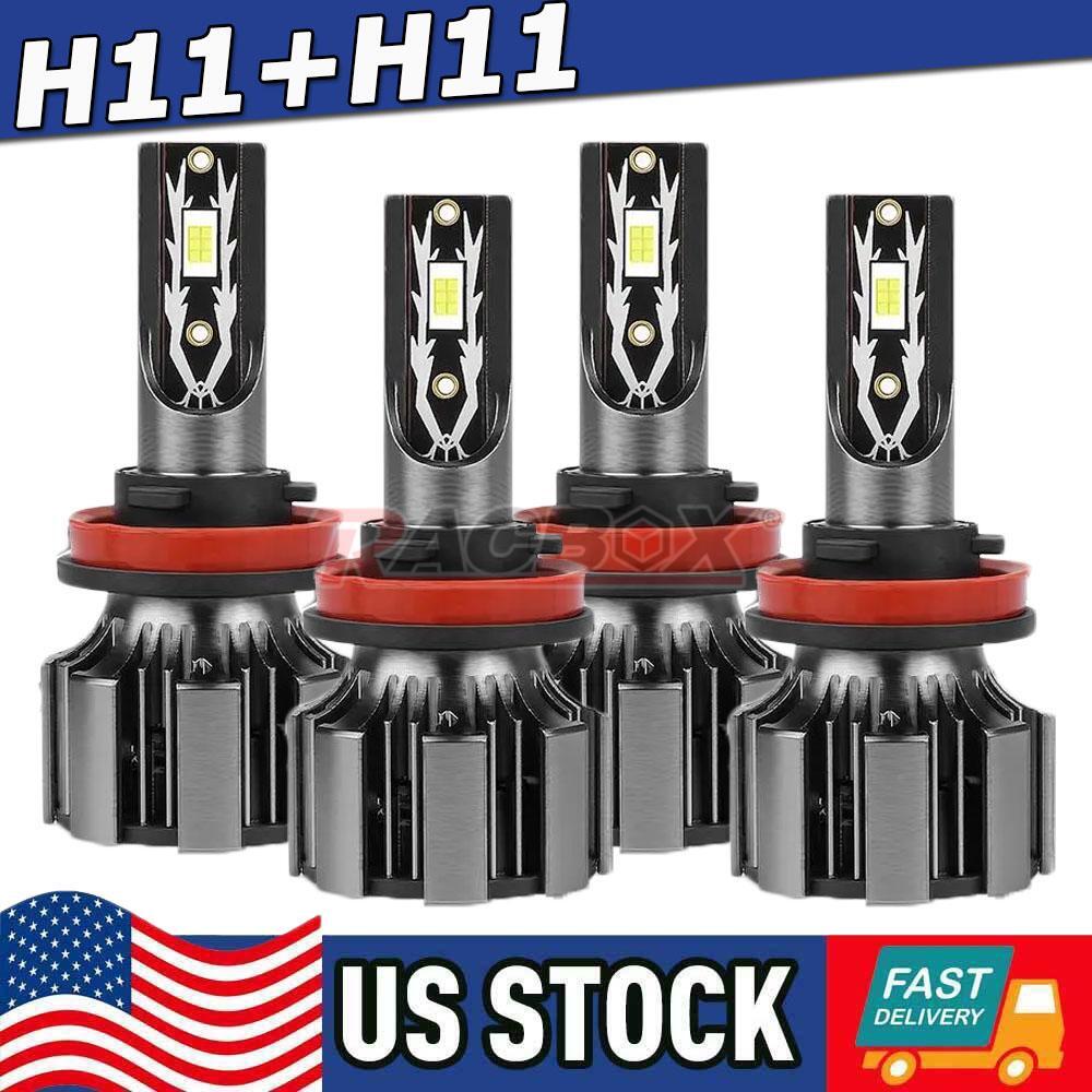 6000K LED Headlights Hi/Lo Beam Light Bulb combo Kit for Nissan Altima 2007-2018