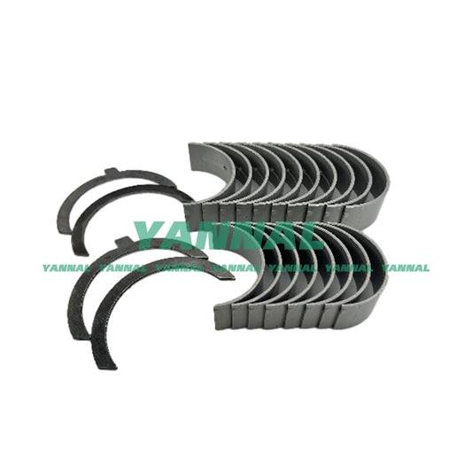 1104C-44T Main Connecting Rod Bearing Kit and Thrust Washer for Perkins Excavators