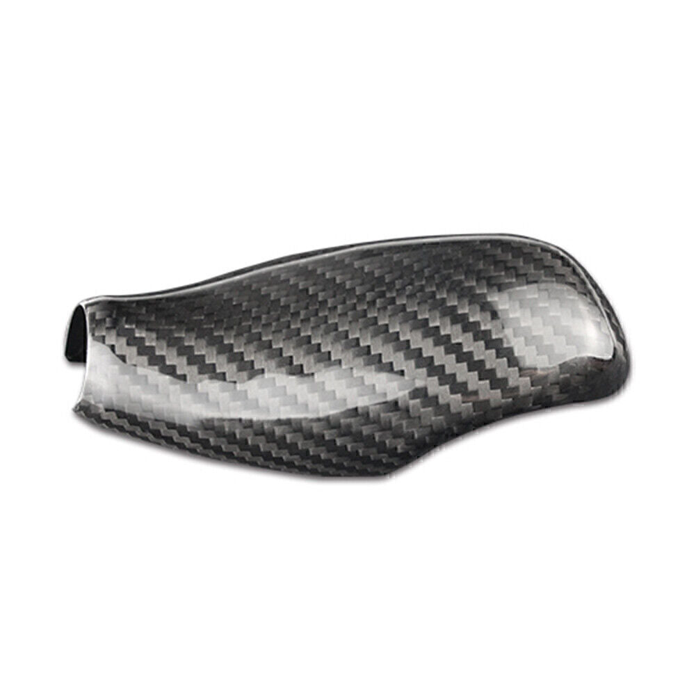Black Carbon Fiber Gear Shift Knob Cover Sticker Fit for BMW 5 6 7 Series X3 X4 GT