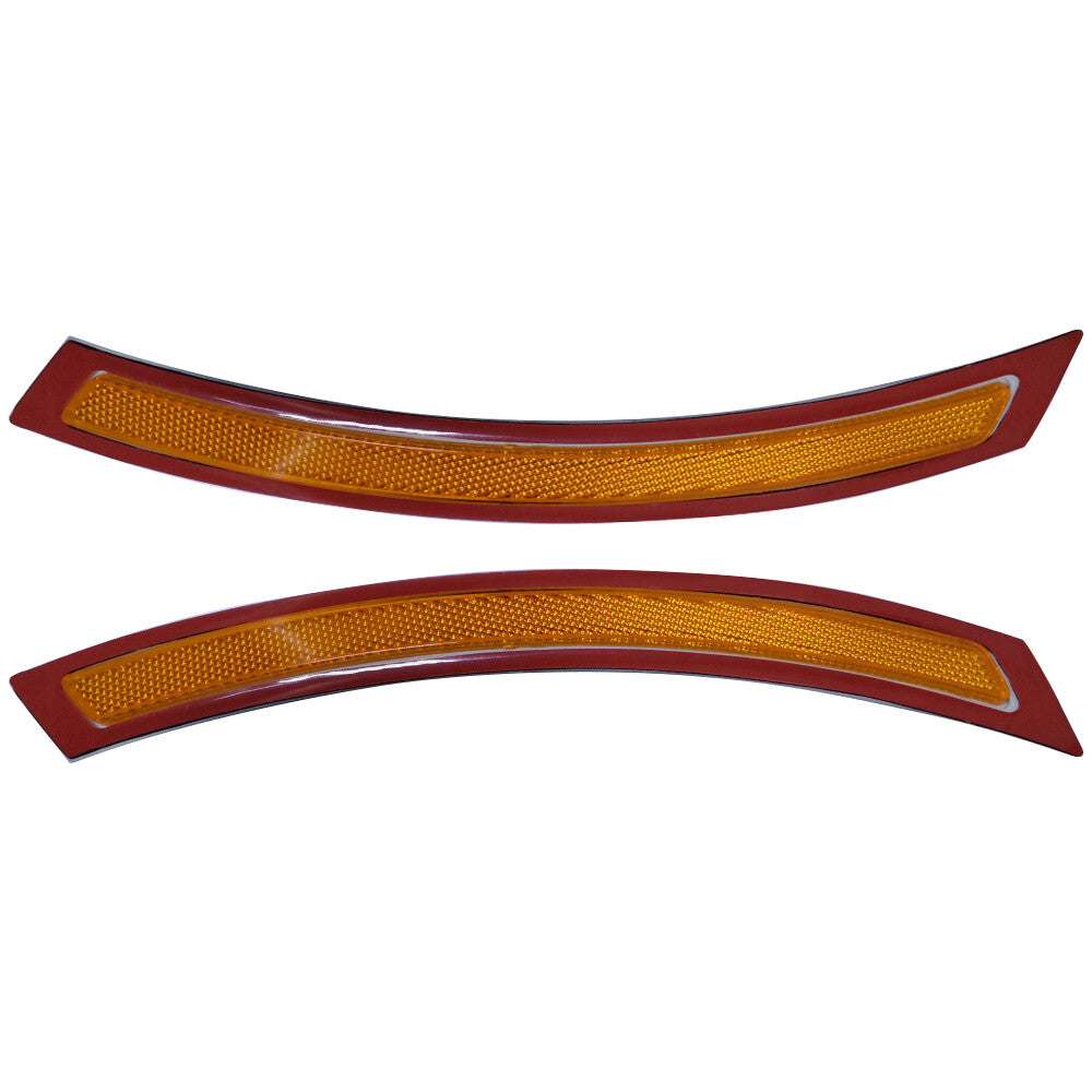 63147290093 2X Front Bumper Reflector Left  Right Side for BMW F15 F85 X5