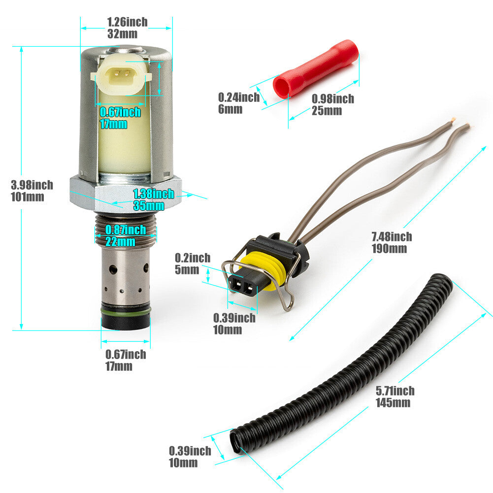 Fuel injector pressure regulator 3C3Z9C968AA for Ford E450 F350 Super Duty 05-07