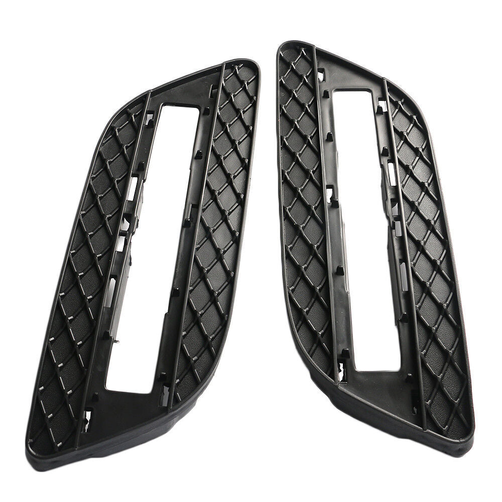 2x Front Bumper Fog Driving Light Grille Cover for Mercedes ML350 ML550 2012-15