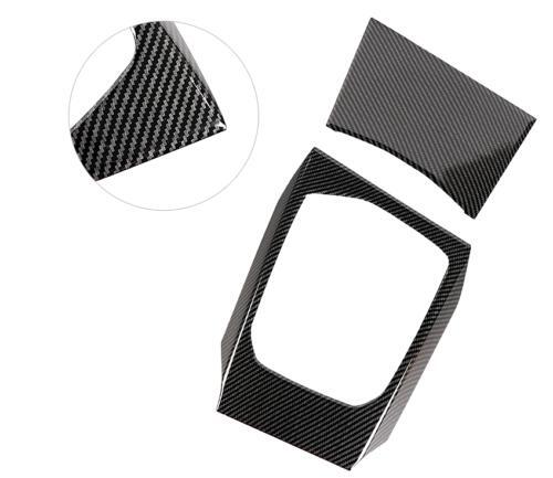 for BMW 3-Series G20 2019-21 Carbon Fiber Central Console Gear Shift Frame Trim
