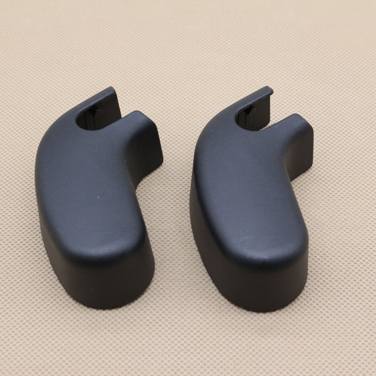 new 2-piece rear windshield wiper arm nut caps for Jaguar F-Pace T4A7965